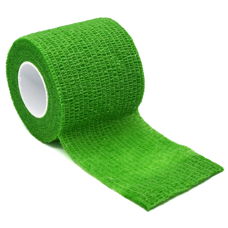 Alsidig selvklæbende medicinsk sammenhængende bandage i forskellige farver