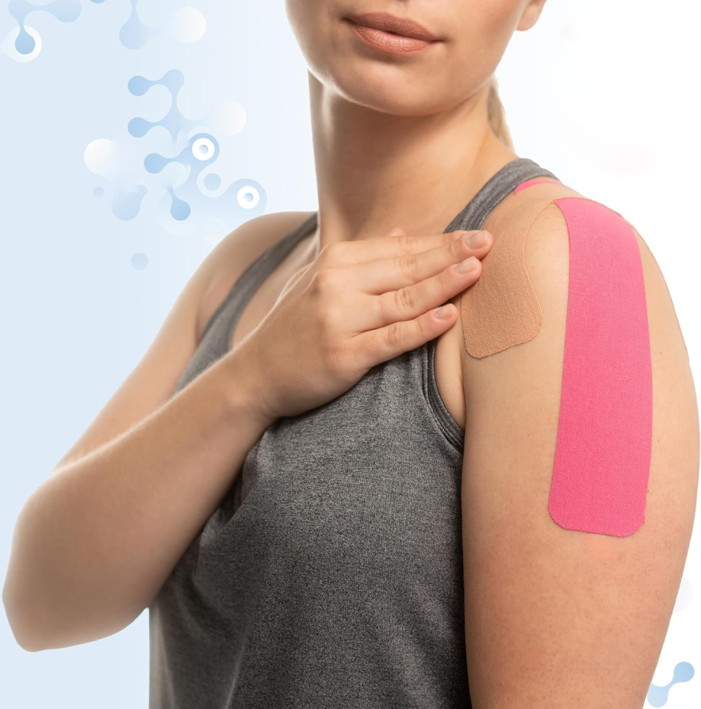 Forudskåret kinesiologitape til sport