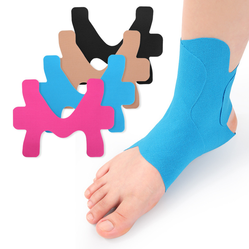Pre-Cut Shape Kinesiology Tape muskelplaster til ankel