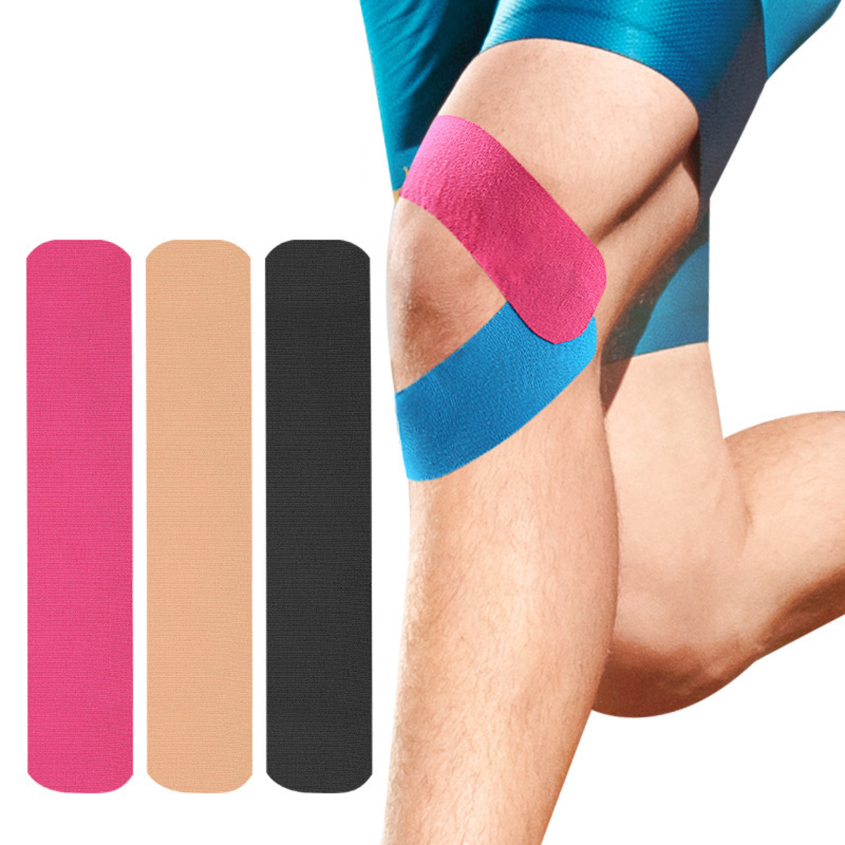 Pre-Cut I Shape Kinesiology Tape muskelplaster til alle kropsdele