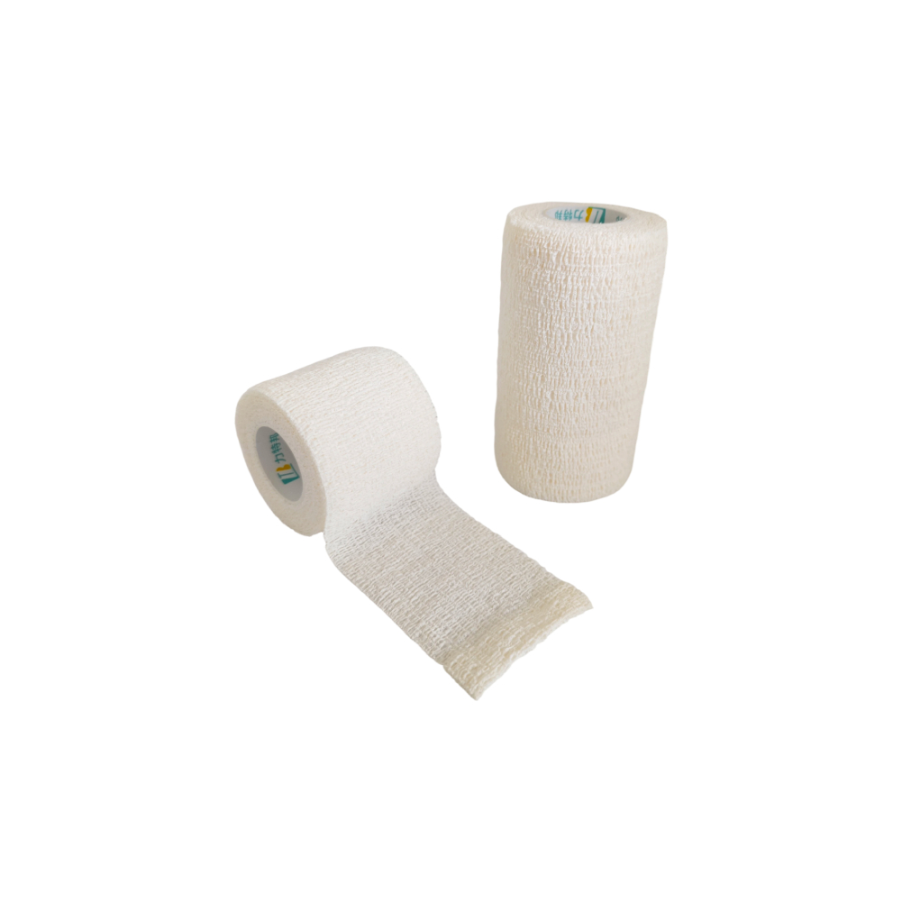 Sammenhængende elastisk bandage 2 lag Non Woven Plus Gaze