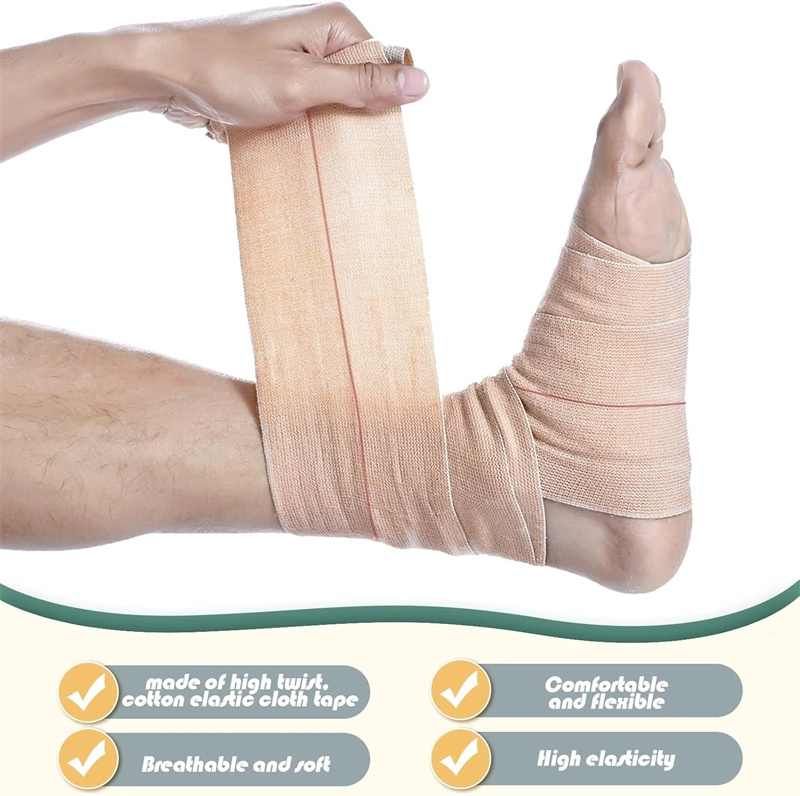 Elastic Therapeutic Tape (EAB) – Strækklæbende bandage til kompression og støtte