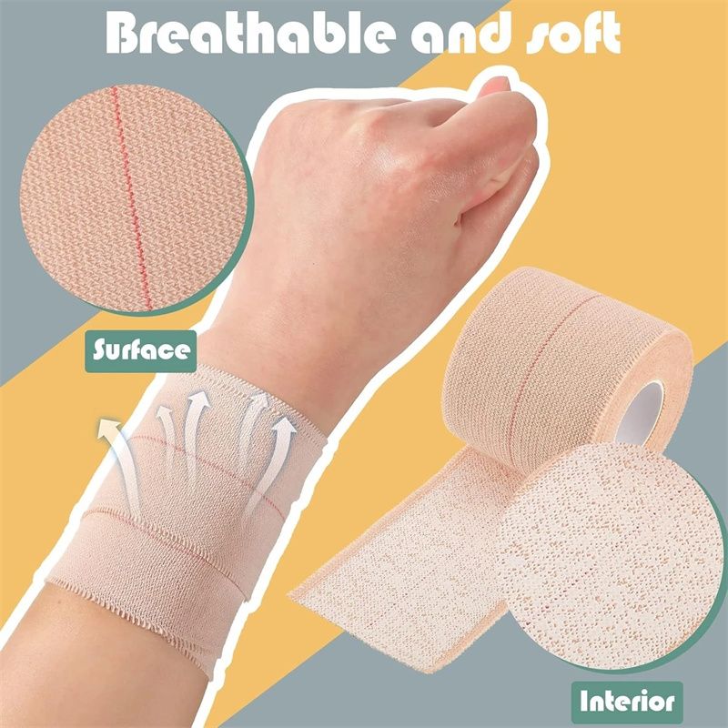 Elastic Therapeutic Tape (EAB) – Strækklæbende bandage til kompression og støtte Elastic Therapeutic Tape (EAB) – Strækklæbende bandage til kompression og støtte