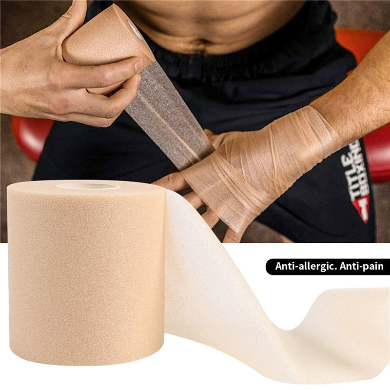 Skum Underwrap Pre-Wrap | Åndbar Pre-Tape Wrap til atletisk taping, hudbeskyttelse og nem fjernelse Skum Underwrap Pre-Wrap | Åndbar Pre-Tape Wrap til atletisk taping, hudbeskyttelse og nem fjernelse